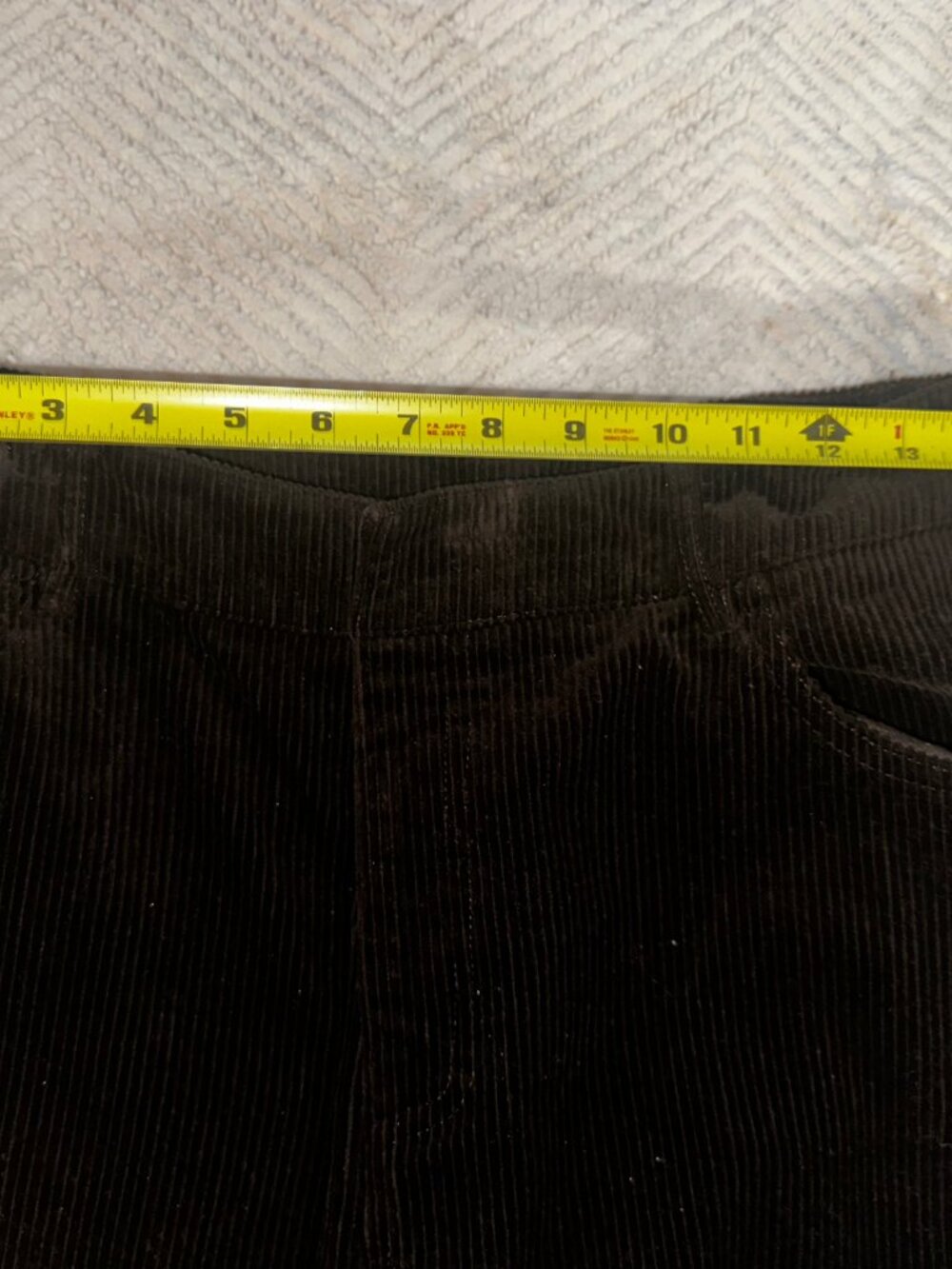 Commense Belted Corduroy Wide-Leg Pants - Picture 6 of 6